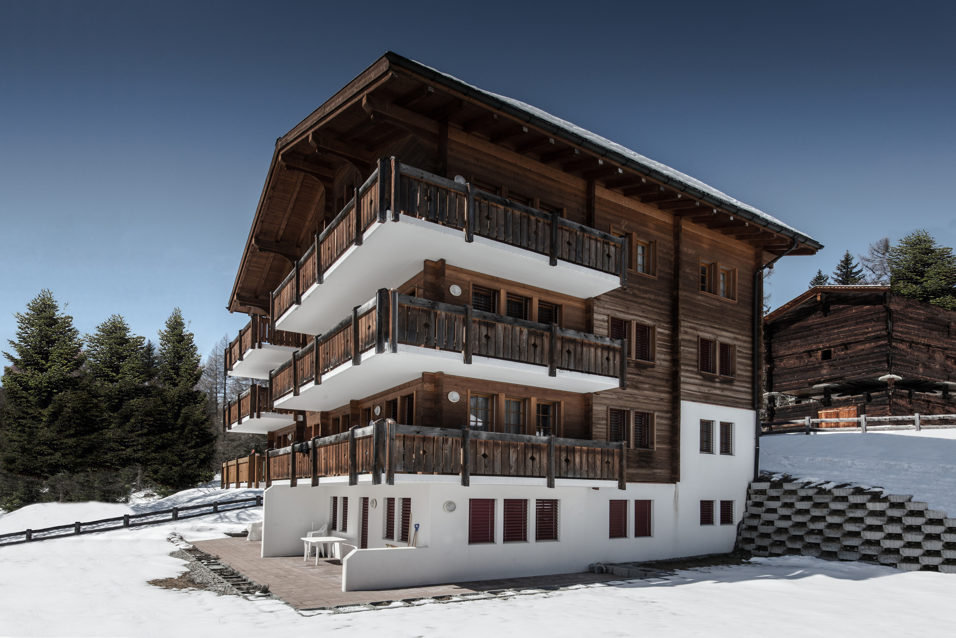 Ferienhaus Vieux Valais C 3½-Zimmerwohnung 1.OG West  «Riegger»